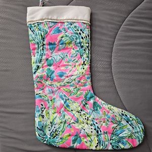 Lilly Pulitzer Christmas Stocking